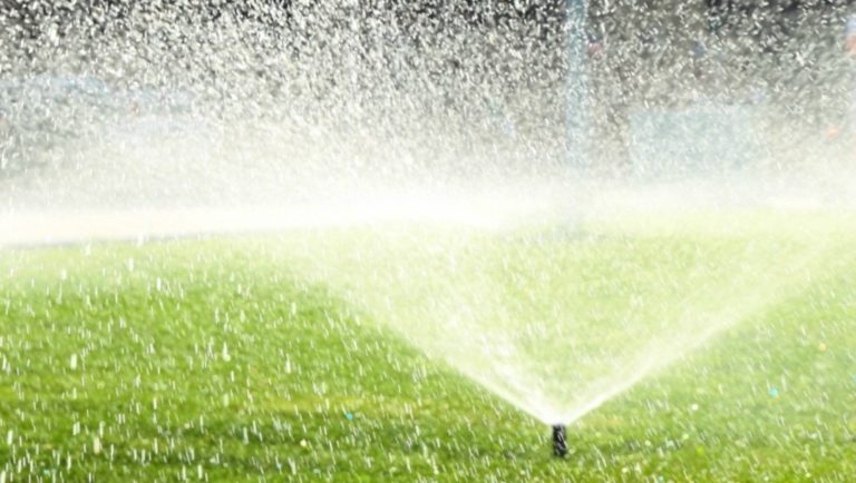 sprinkler system operating