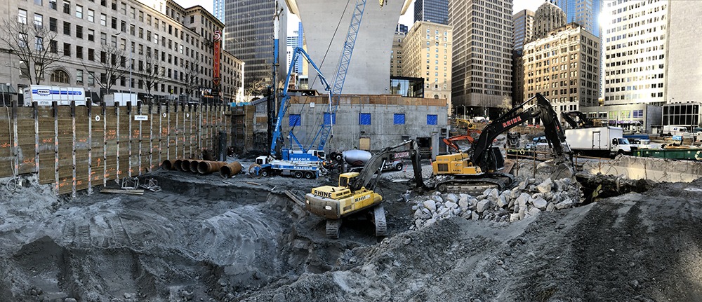 Rainier Square Tower excavation