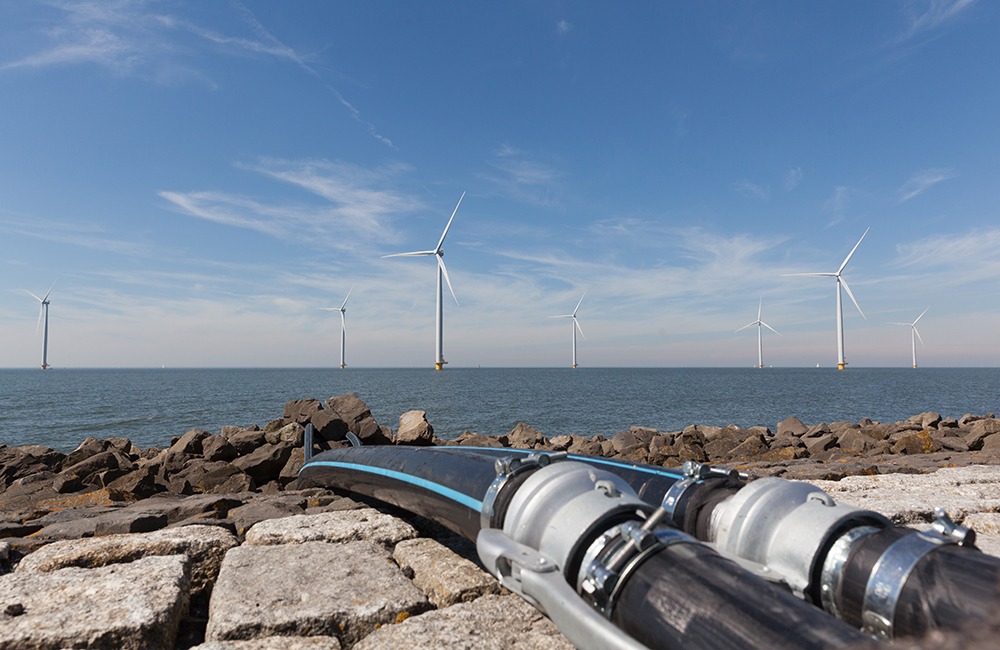 Offshore wind cable landfall