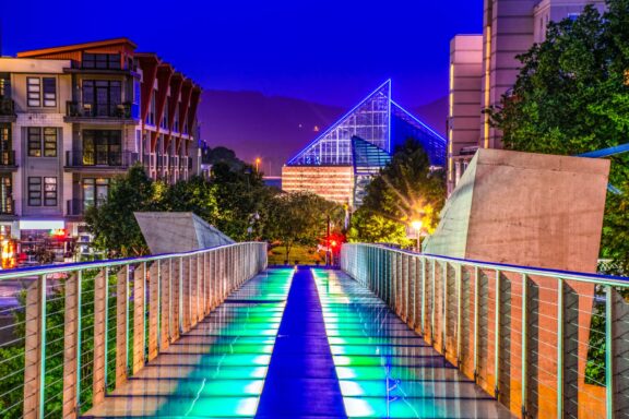 Chattanooga at night