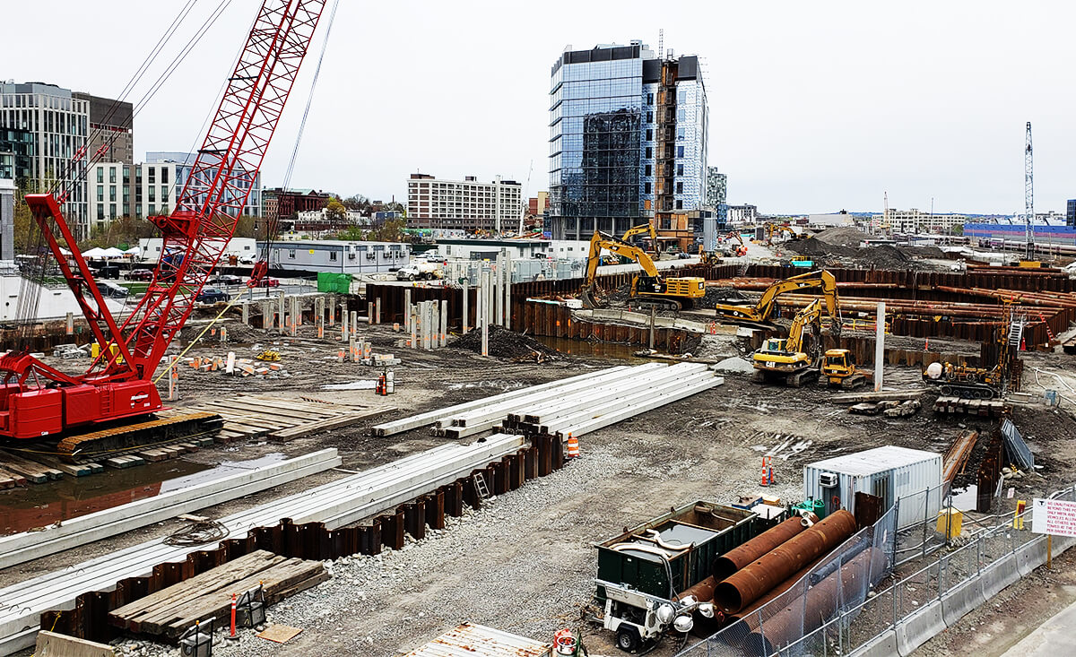 Image of Cambridge Crossing industrial site.