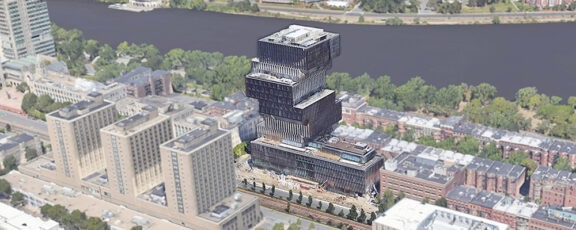 Boston University's Center for Computing & Data Science building