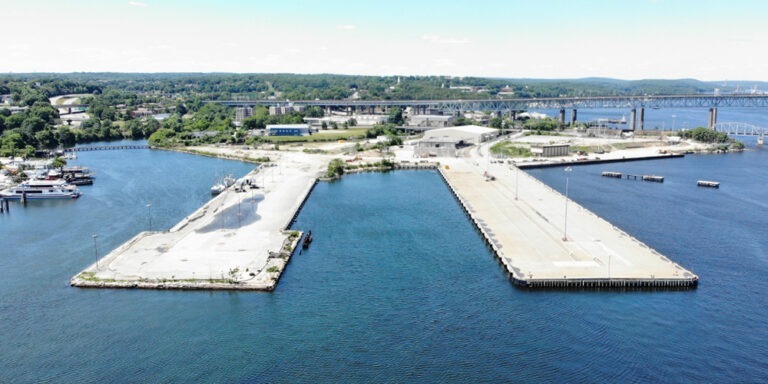 New London State Pier in 2021 