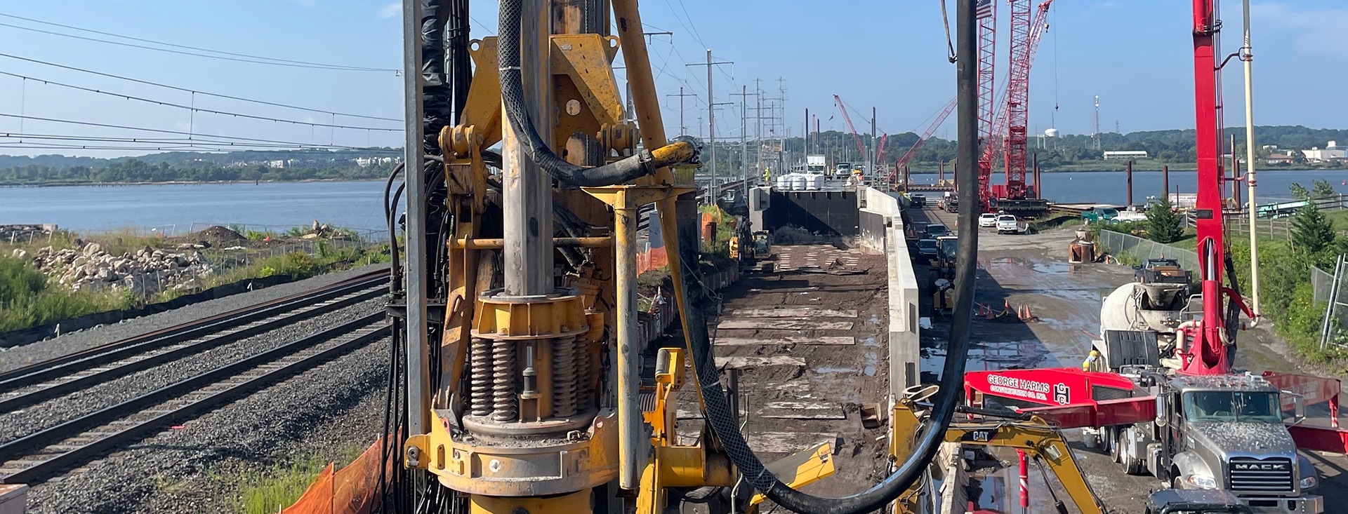 Working on the Raritan River Bridge