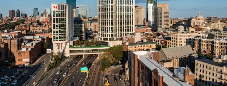 Lyrik Parcel 12 over Massachusetts Turnpike
