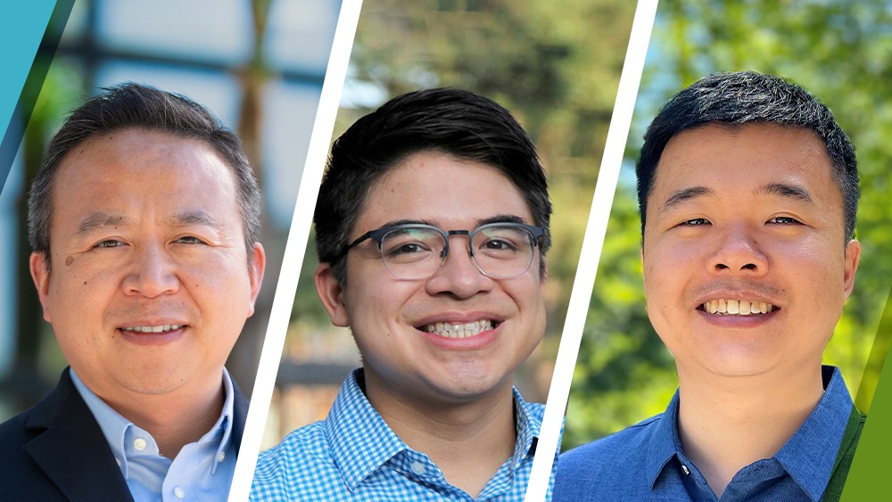 Haley & Aldrich’s John Xiong, Raul Tenorio, and Yida Fang
